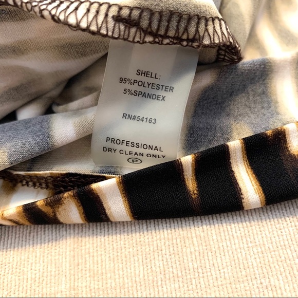 Calvin Klein | Woman | Animal Print | Dress - Picture 7 of 7